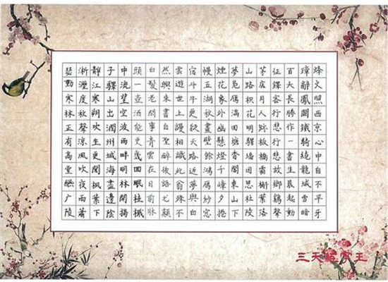 三天练字王加盟 三天练字王加盟