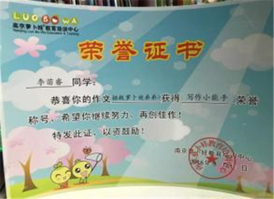 萝卜娃作文加盟